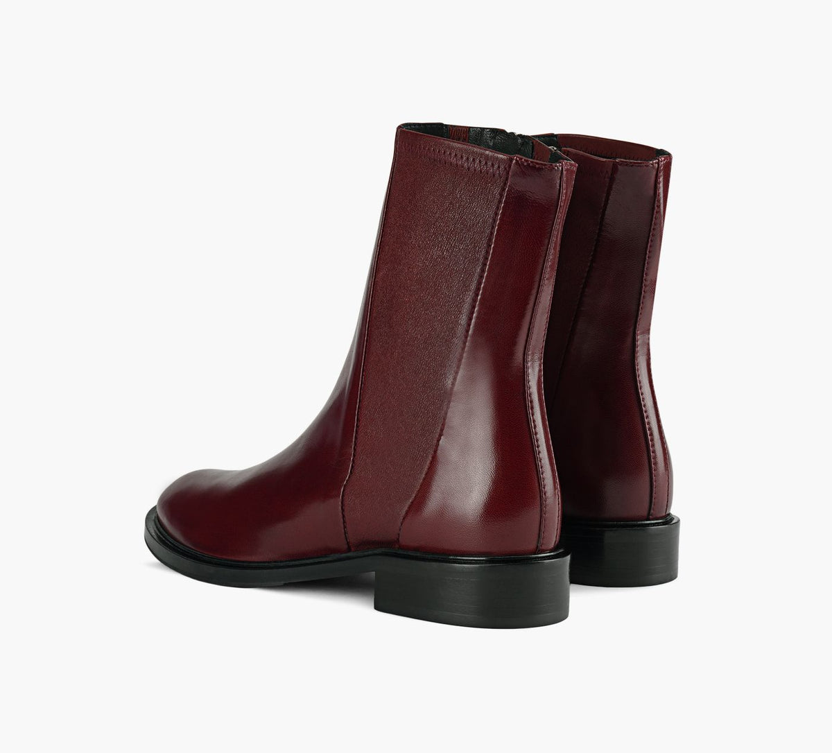 LORENZO MASIERO TROYBOOTIE in BURGUNDY view 3