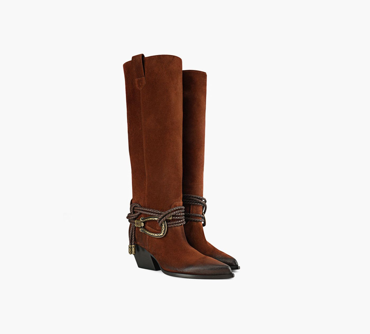 ELENA IACHI MERCURYBOOT in TAN view 2