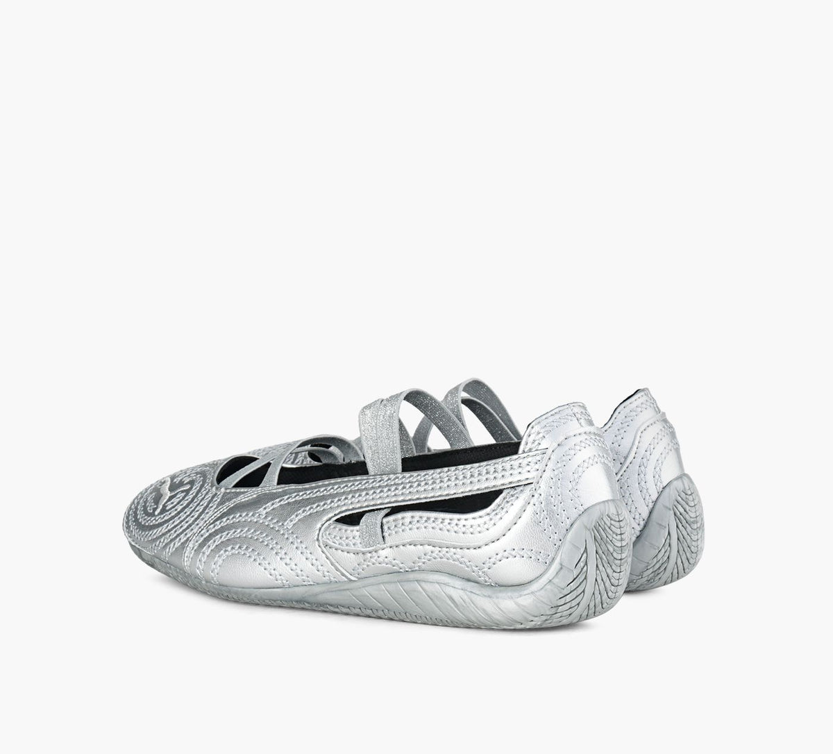 PUMA PUMAXWICKEDBALLERINESPEEDCATARGENT en ARGENT vue 3