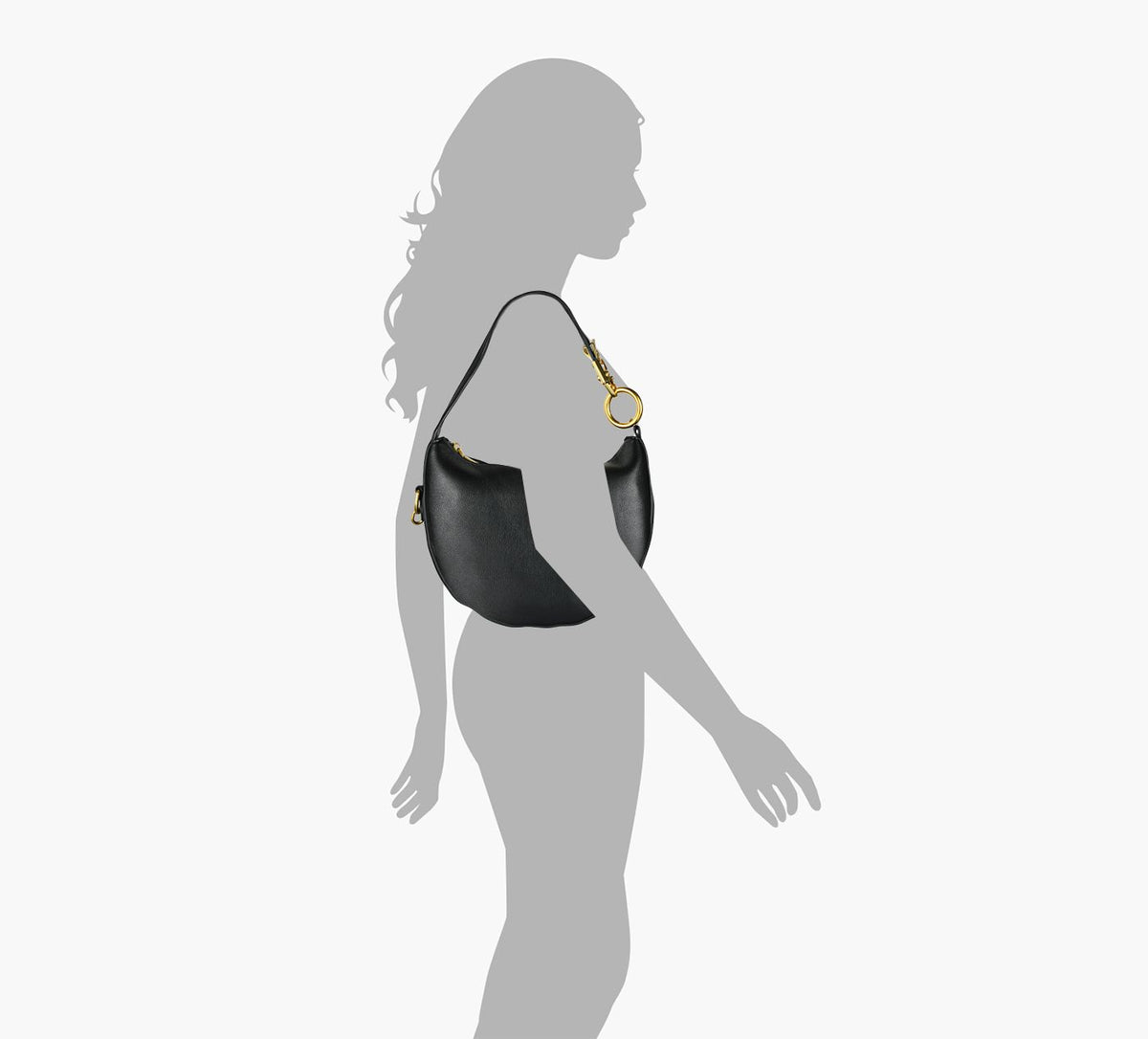 WISHBONE ERICA in BLACK view 2