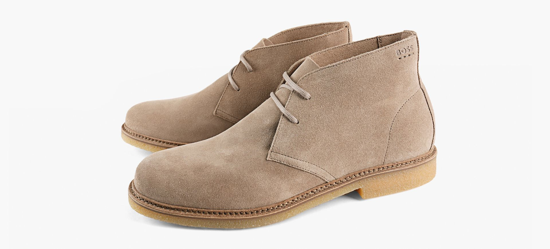 BOSS KOPEDESERTBOOT in BEIGE view 4