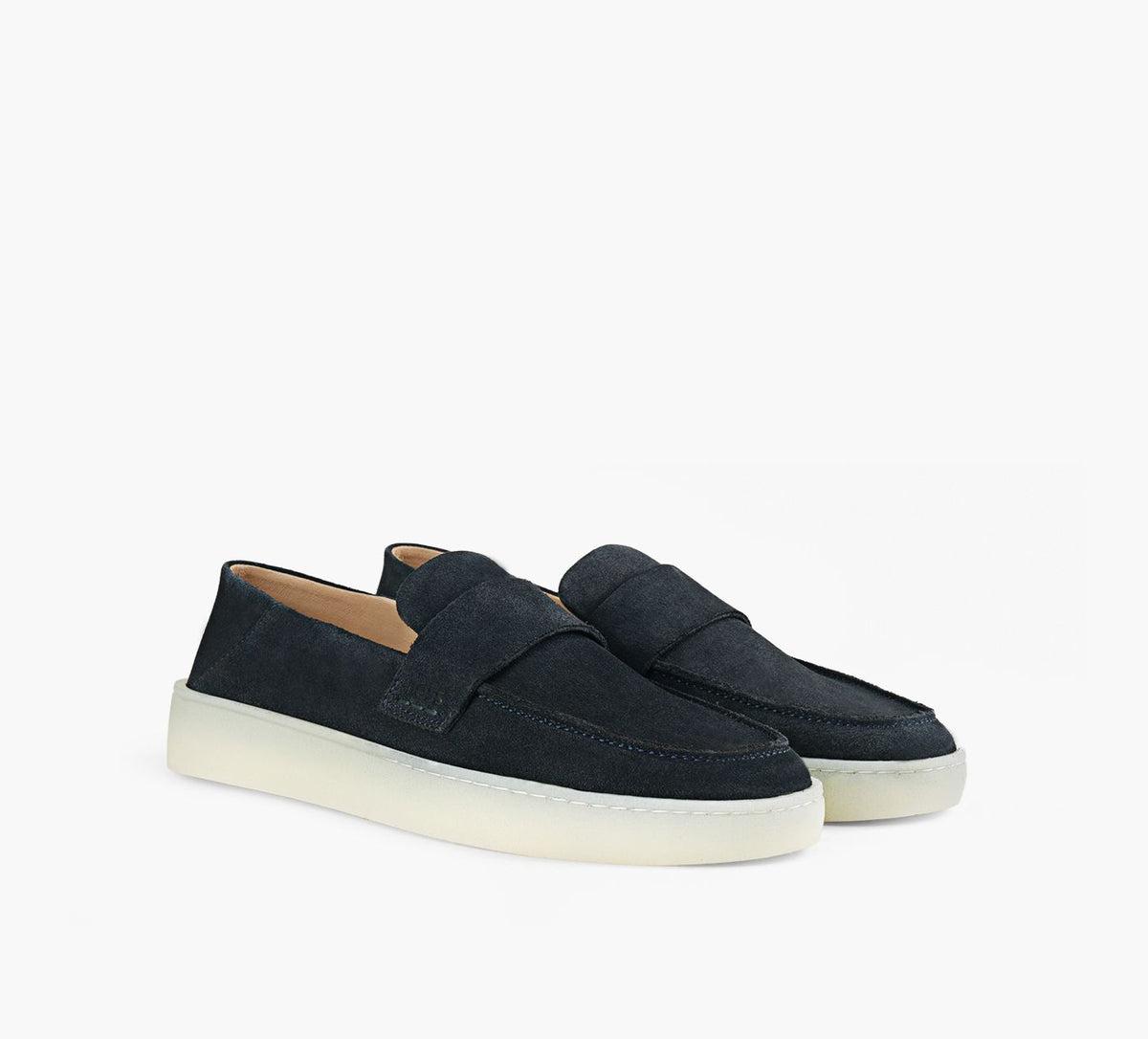 BOSS MOCASSINRANDAL en BLEU vue 2