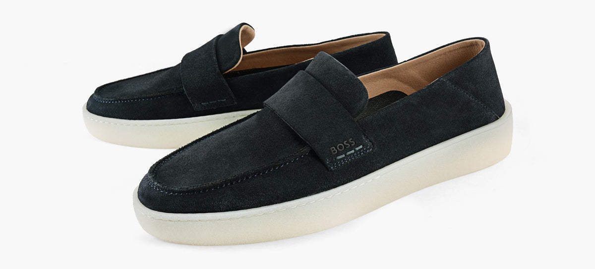 BOSS MOCASSINRANDAL en BLEU vue 4