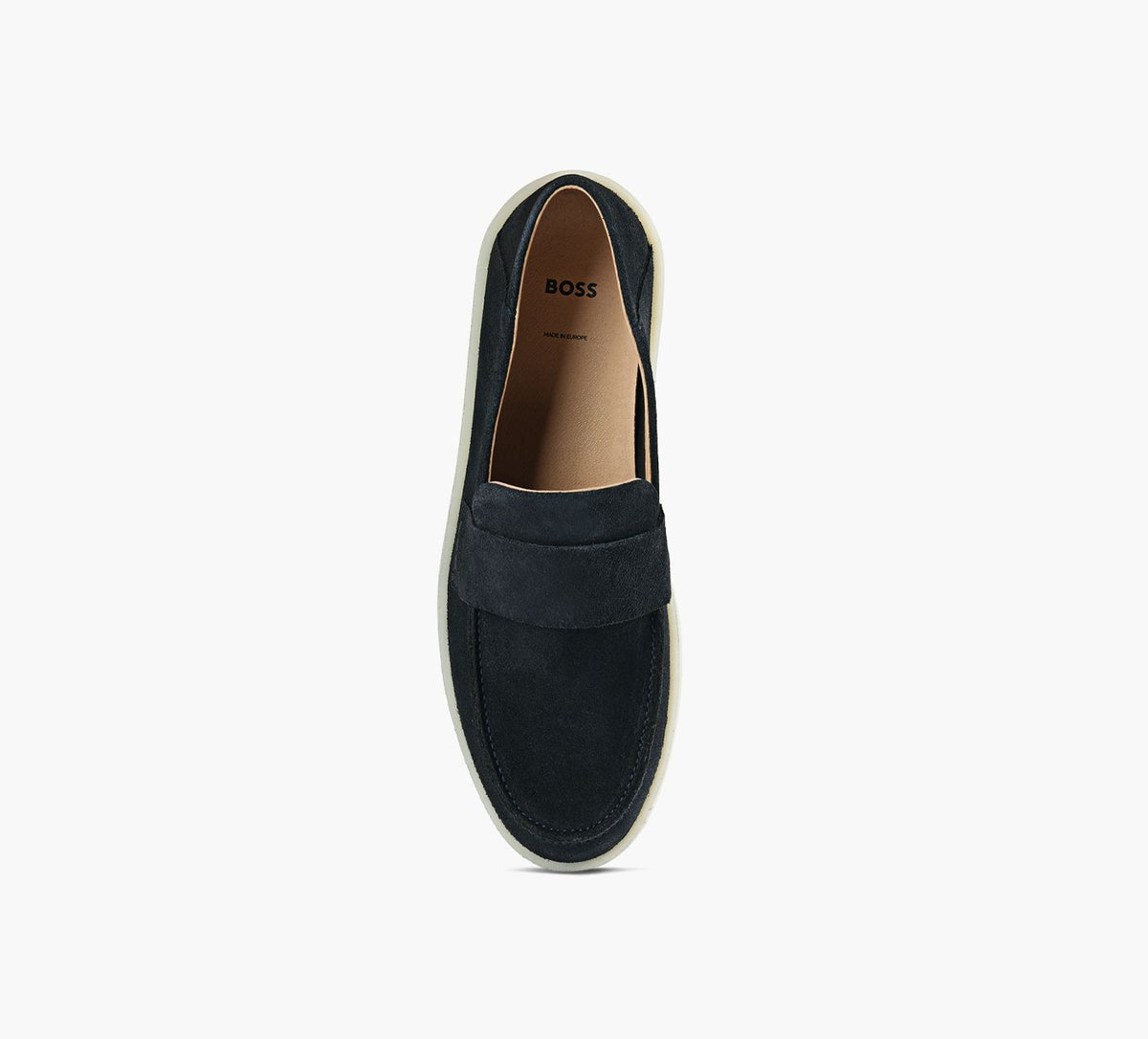 BOSS MOCASSINRANDAL en BLEU vue 1c
