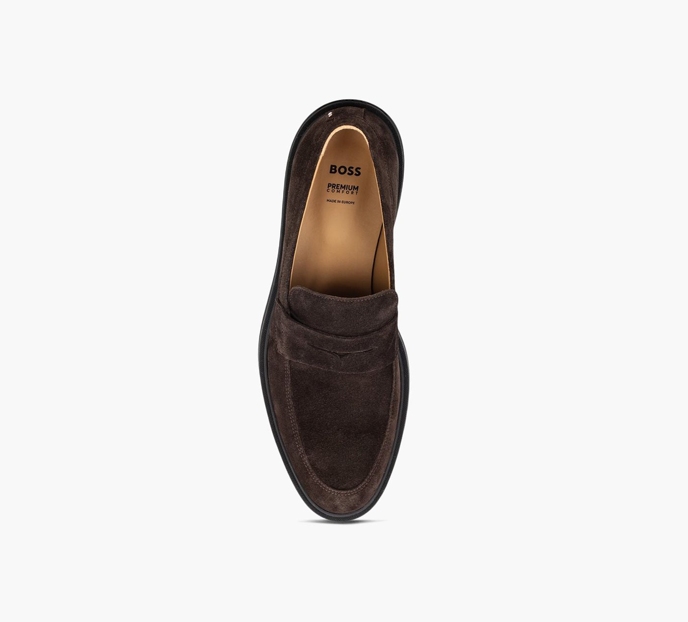 BOSS CALEVLOAFER in BROWN view 1c