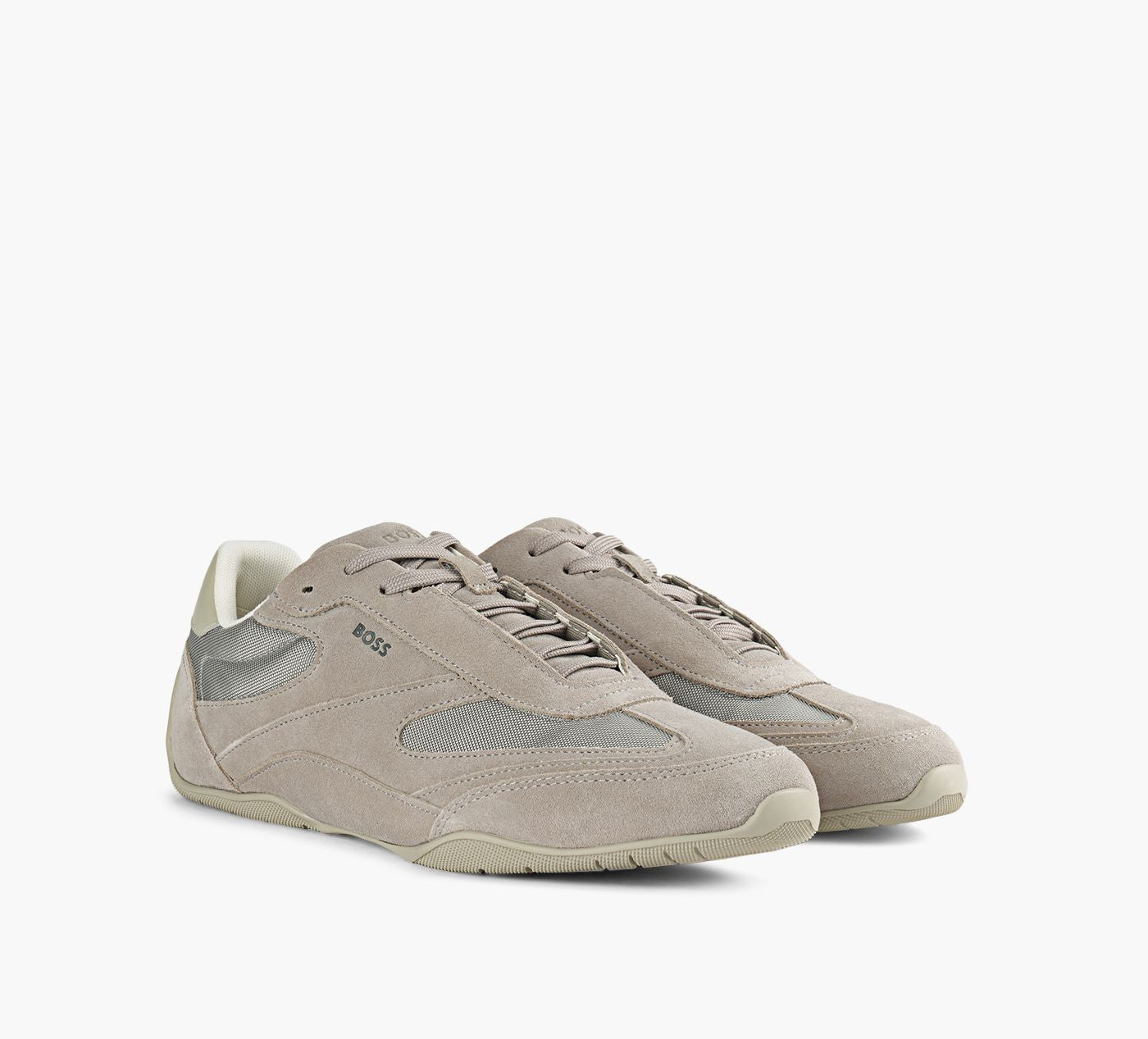 BOSS BASKETPROFILBASJAYLEN en BEIGE vue 2