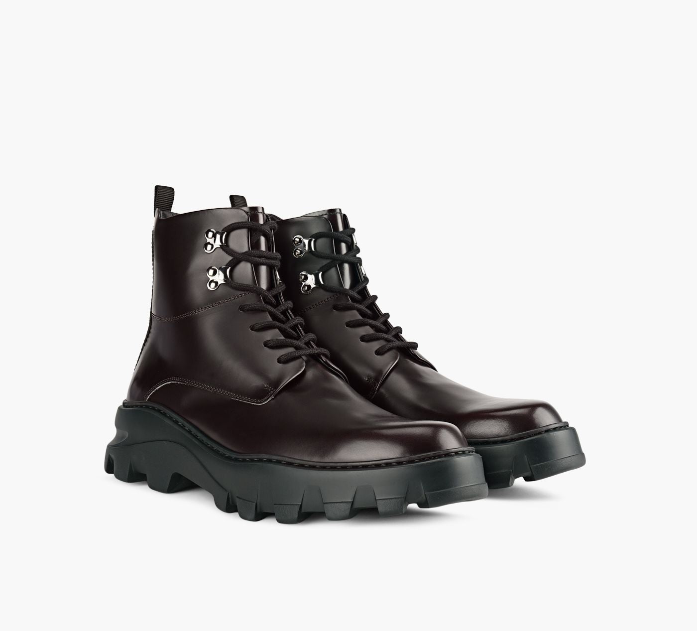 INTENSI TRAPPER in BURGUNDY view 2