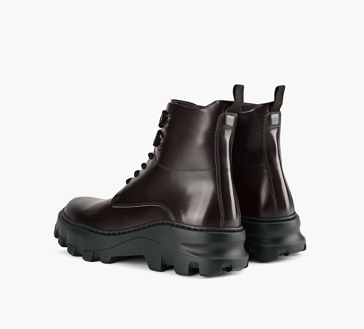 INTENSI TRAPPER in BURGUNDY view 3