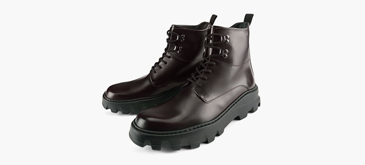 INTENSI TRAPPER in BURGUNDY view 4
