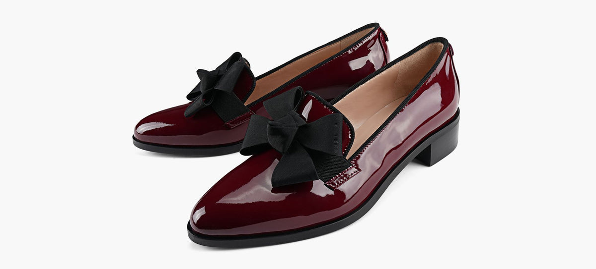 BROWNS COUTURE TULIPLOAFER in BURGUNDY view 4