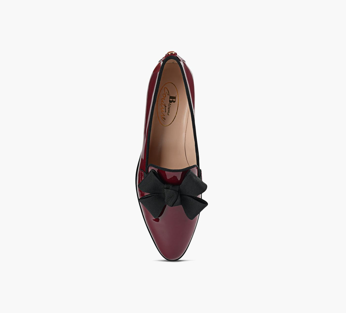 BROWNS COUTURE TULIPLOAFER in BURGUNDY view 1c