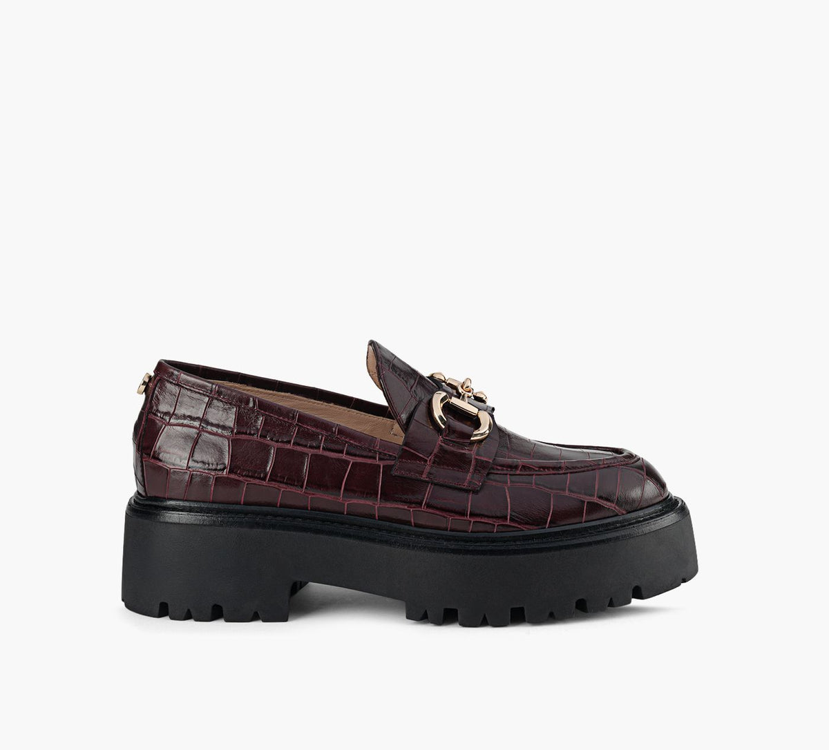 BROWNS COUTURE MASONLOAFER in BURGUNDY