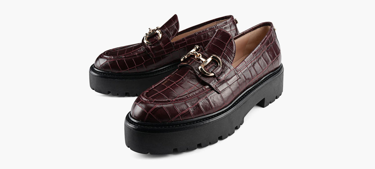 BROWNS COUTURE MASONLOAFER in BURGUNDY view 4