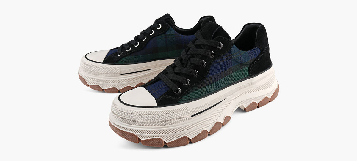 WISHBONE CARLYSNEAKER in GREEN view 4