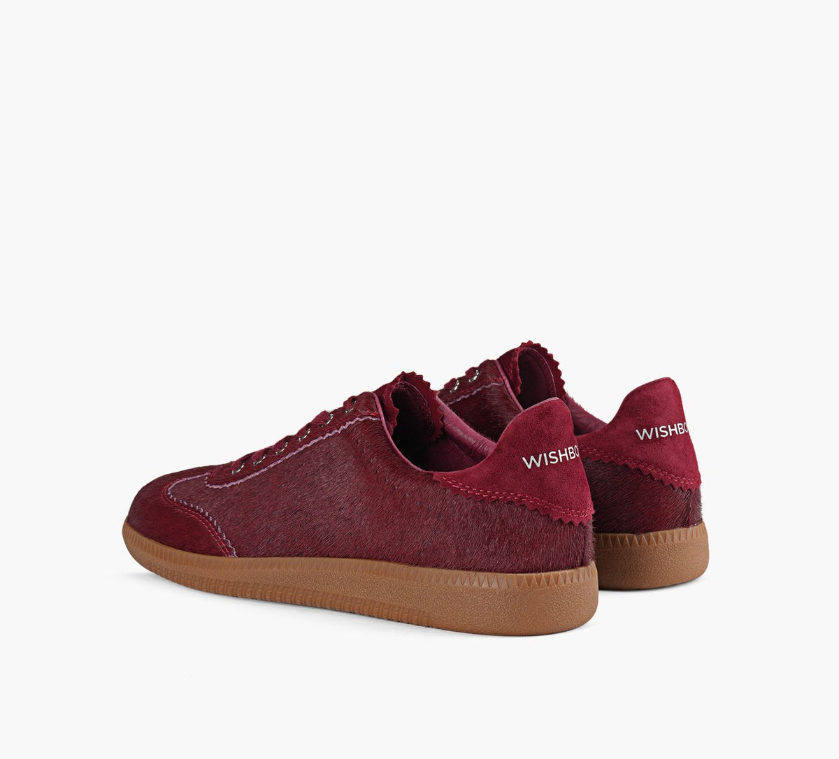 WISHBONE ANGELSNEAKER in BURGUNDY view 3