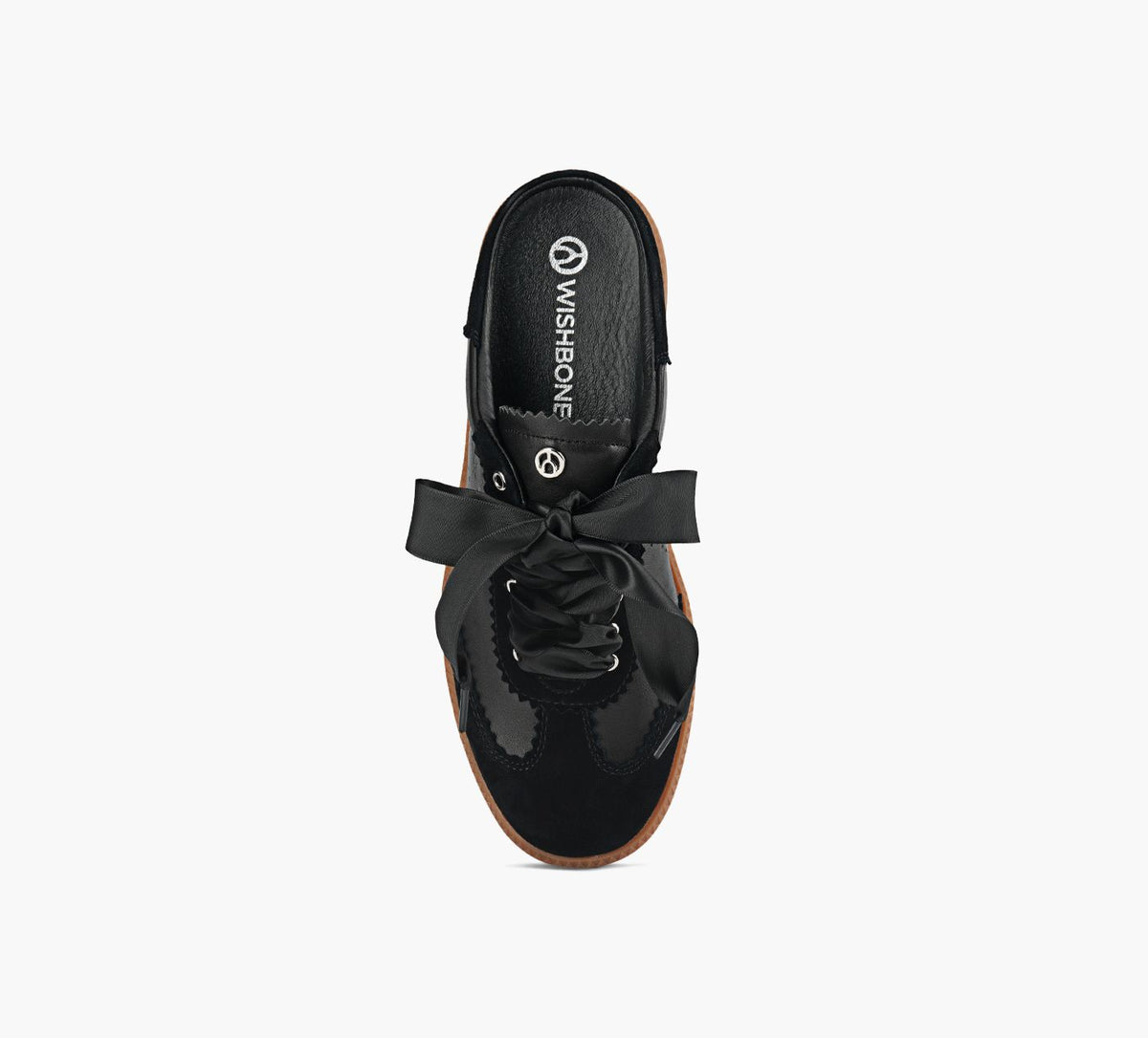 WISHBONE ANGELM en NOIR vue 1c