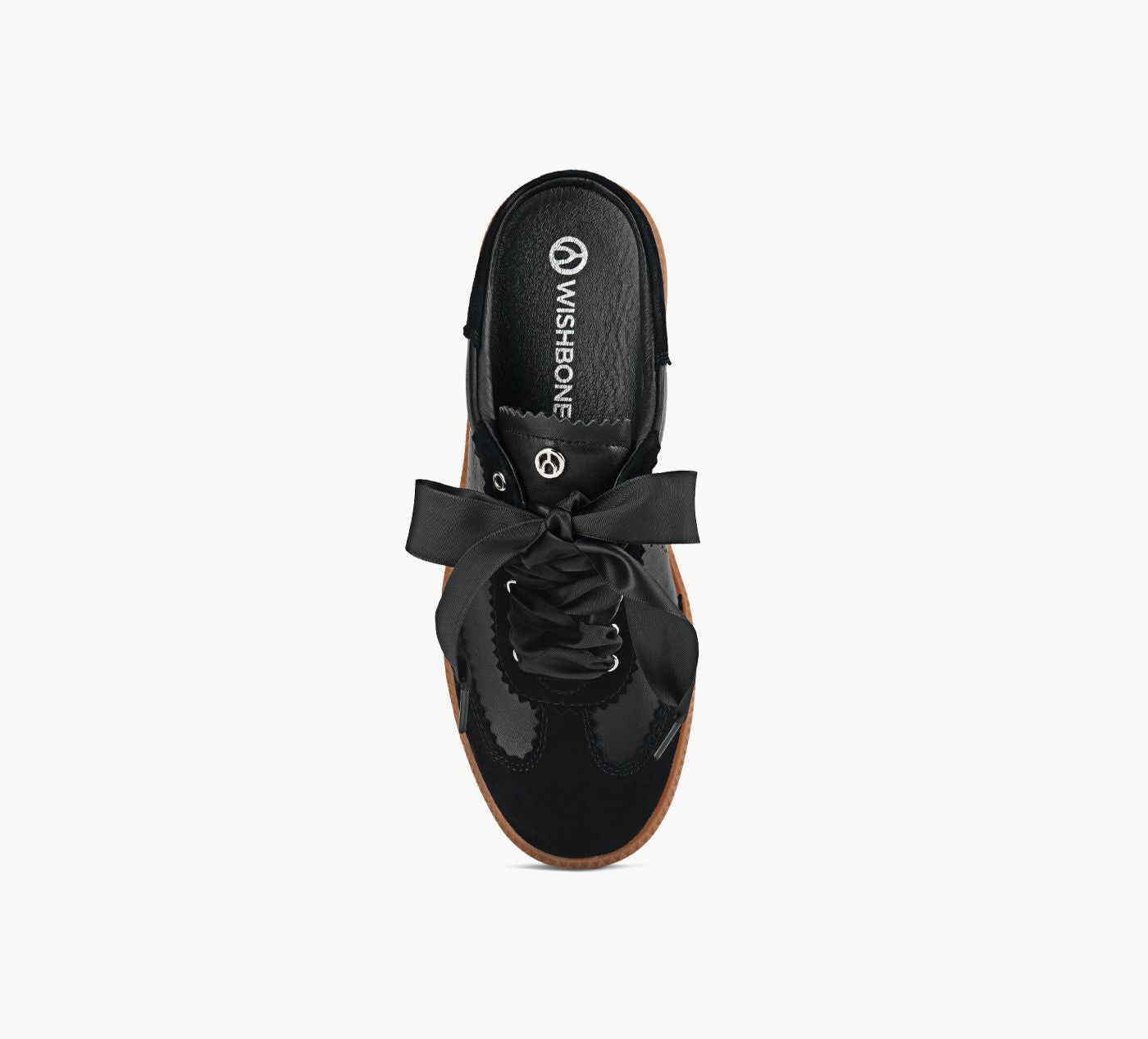 WISHBONE ANGELM en NOIR vue 1c