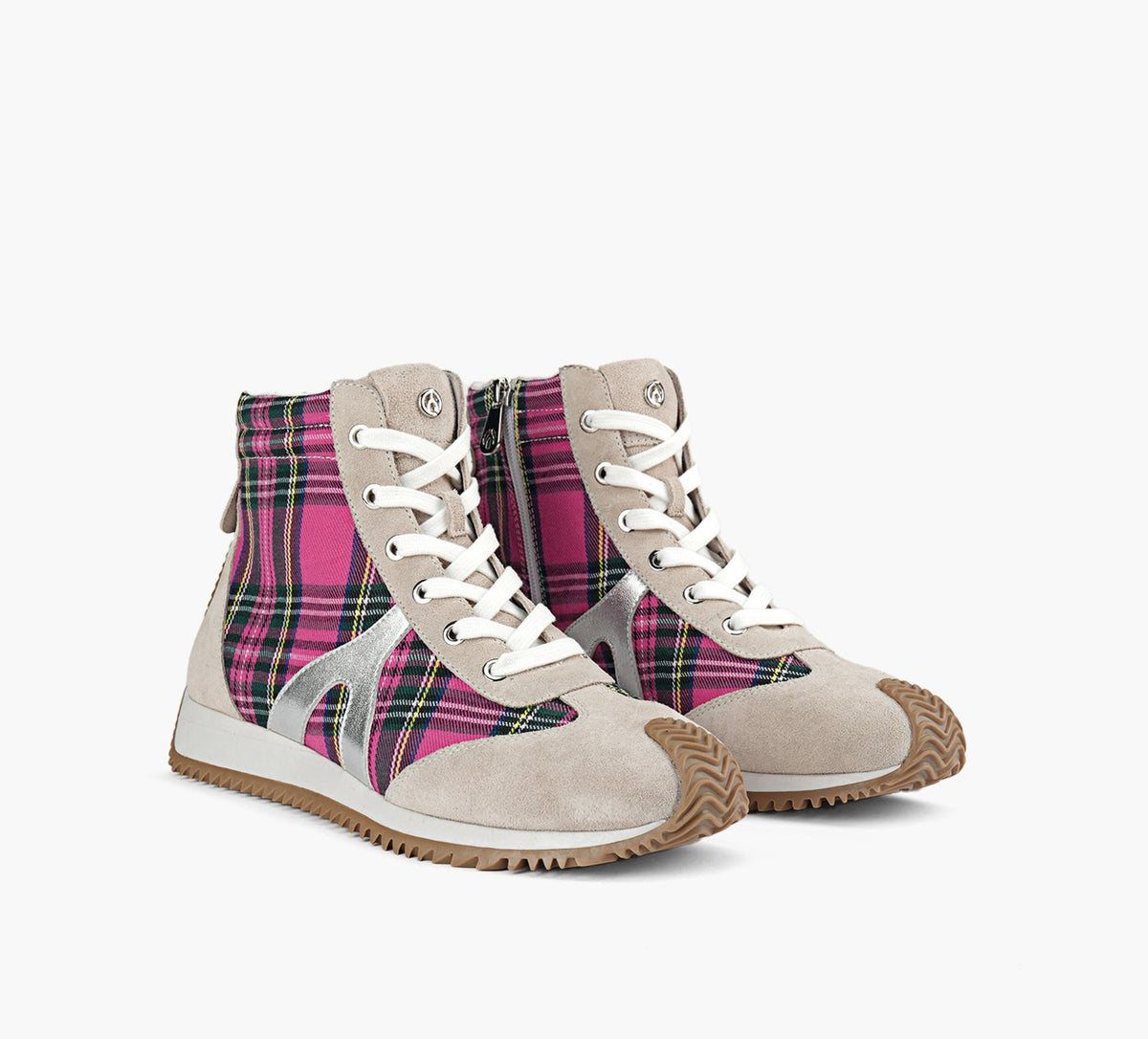 WISHBONE PARISHIGHTOPSNEAKER in FUCHSIA view 2