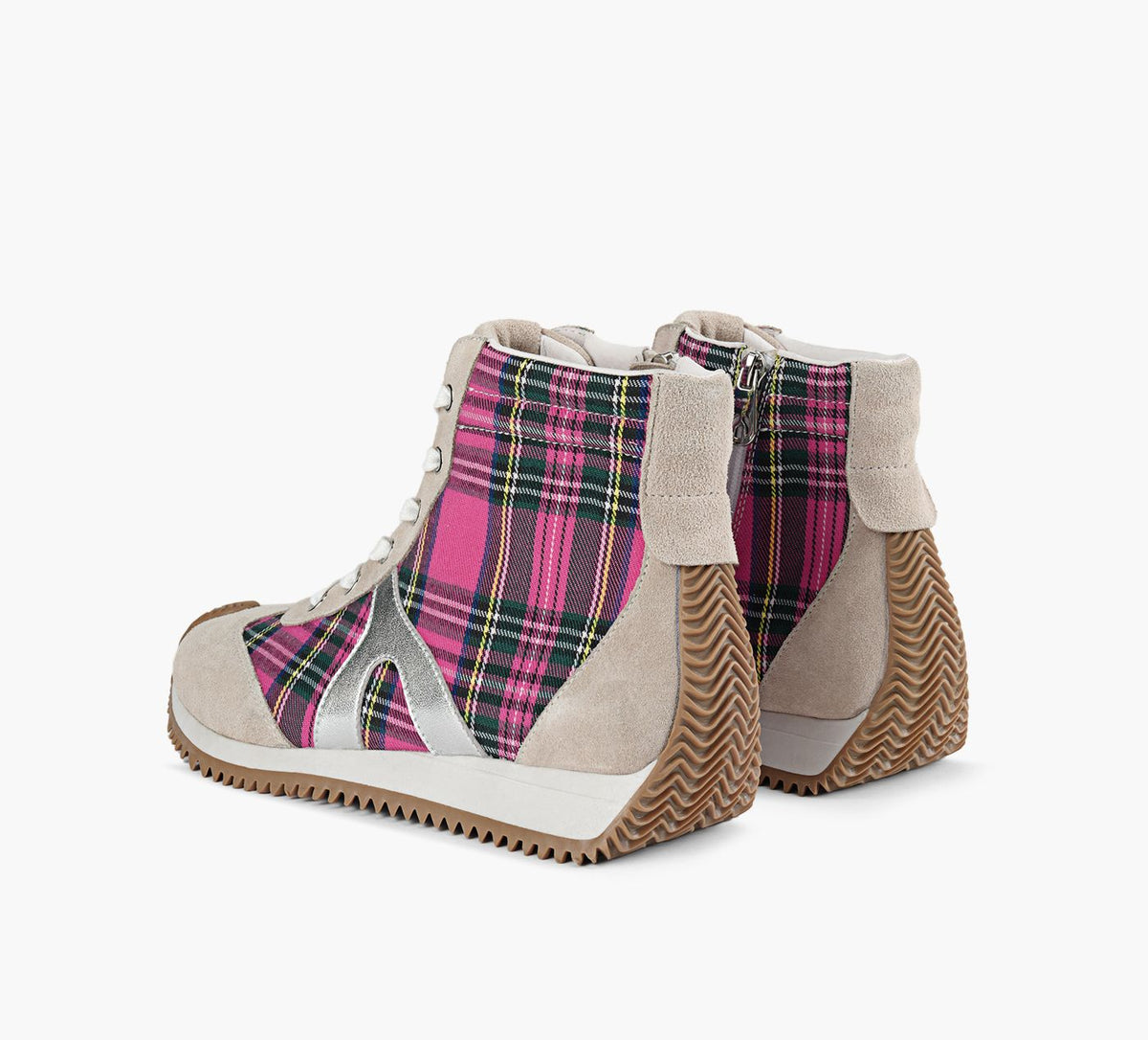 WISHBONE PARISHIGHTOPSNEAKER in FUCHSIA view 3