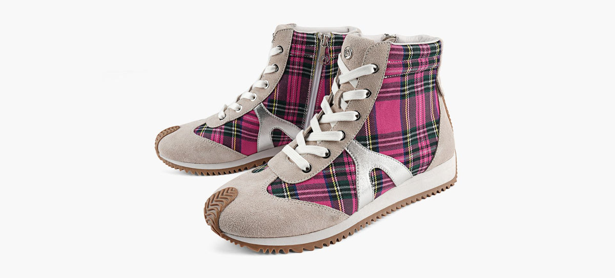 WISHBONE PARISHIGHTOPSNEAKER in FUCHSIA view 4