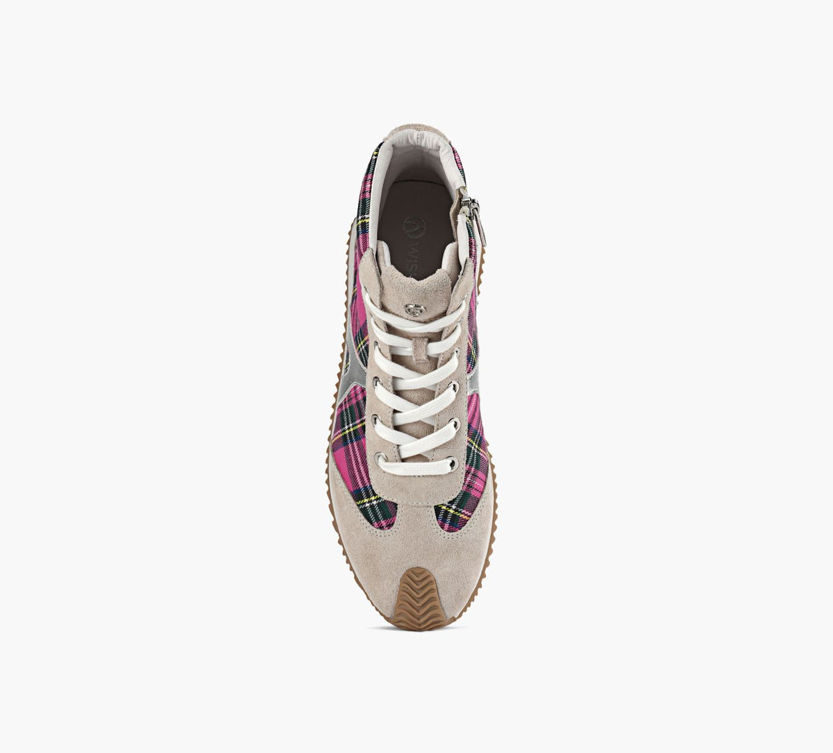 WISHBONE PARISHIGHTOPSNEAKER in FUCHSIA view 1c