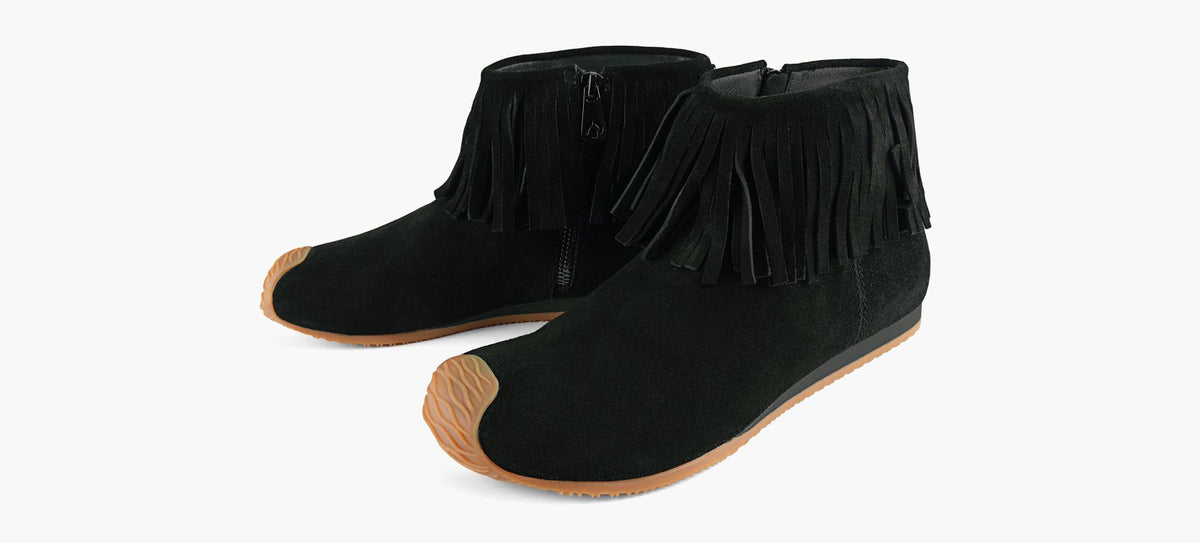 WISHBONE QUINNFRINGEBOOTIE in BLACK view 4