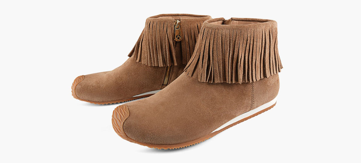 WISHBONE QUINNFRINGEBOOTIE in TAN view 4