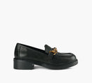 WISHBONE CHARLOTTELOAFER in BLACK