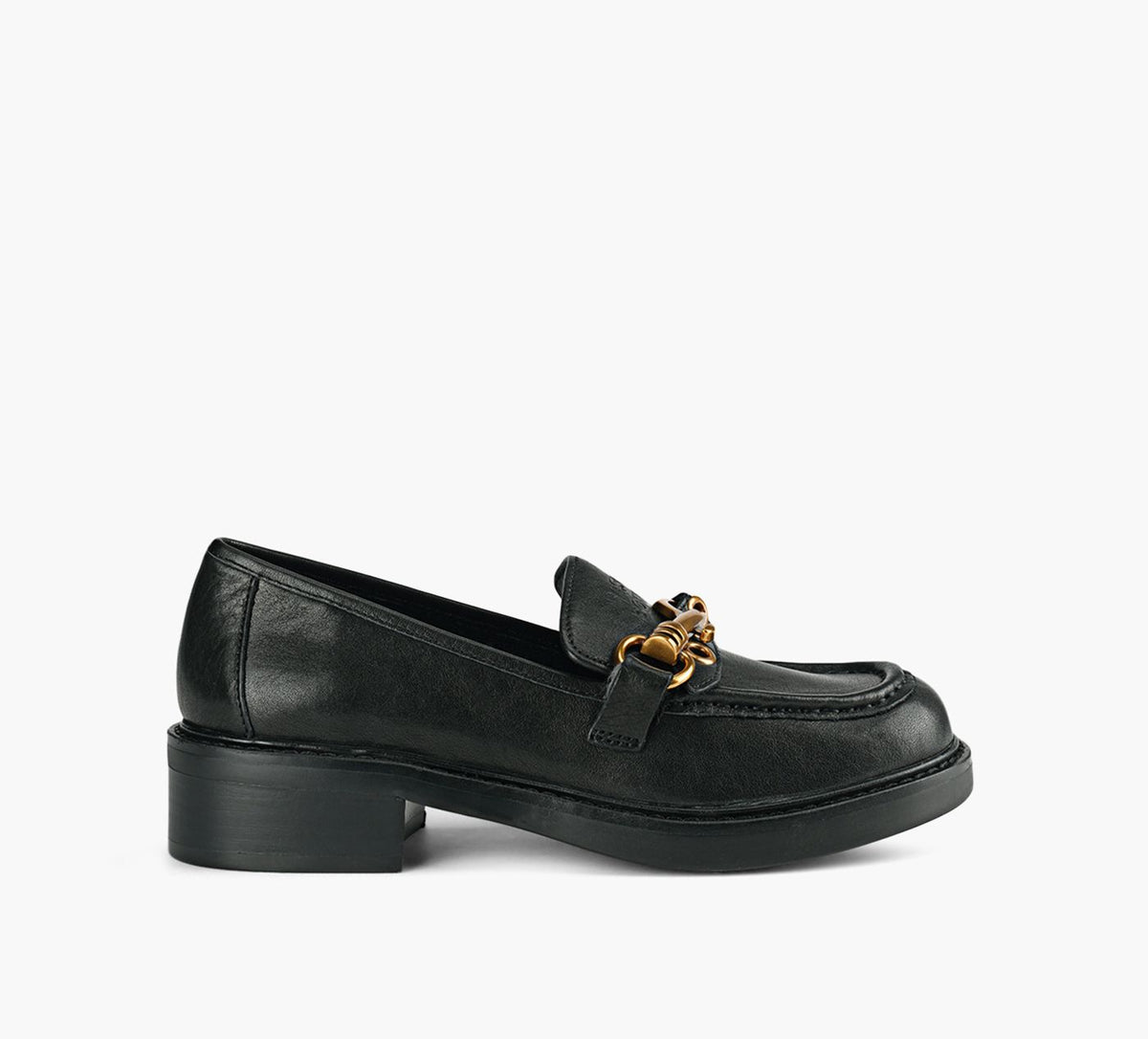 WISHBONE CHARLOTTELOAFER in BLACK