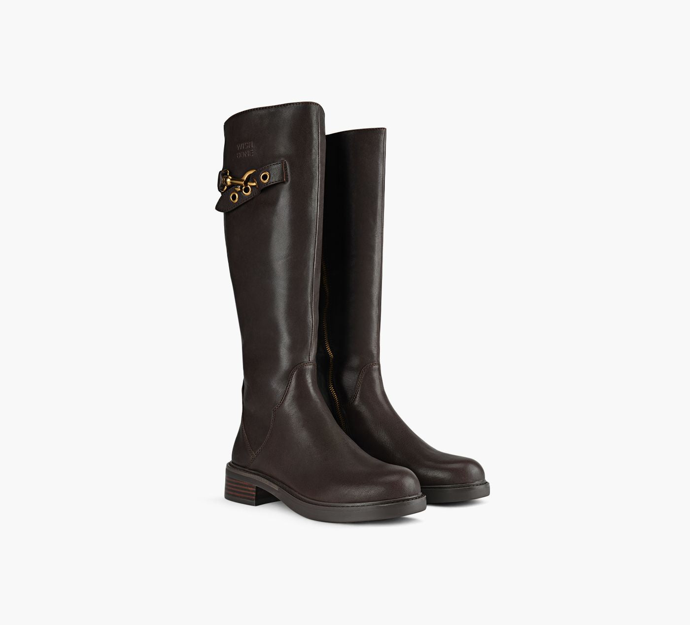 WISHBONE CHARLOTTERB en BRUN vue 2