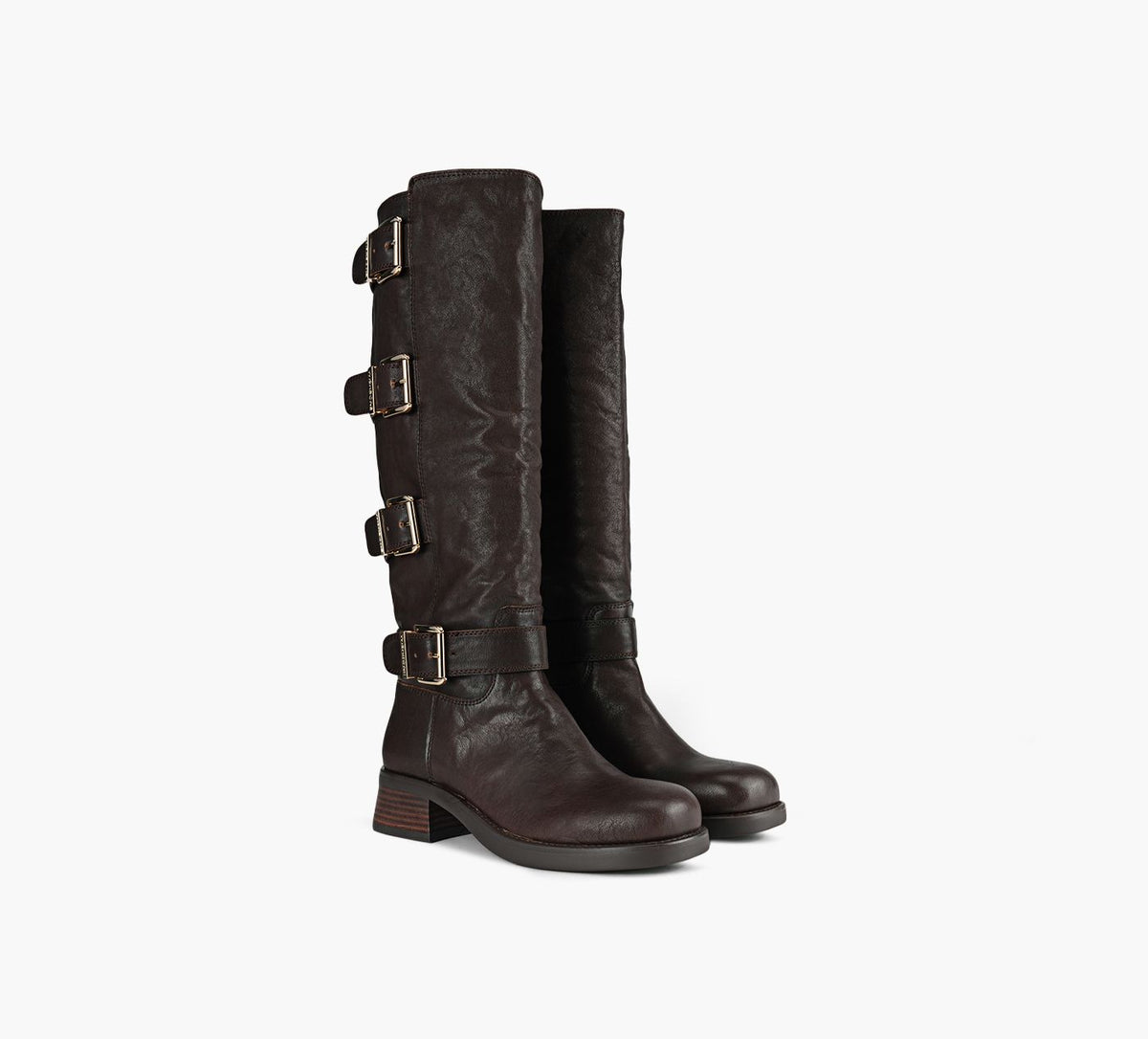 WISHBONE INESMB en BRUN vue 2