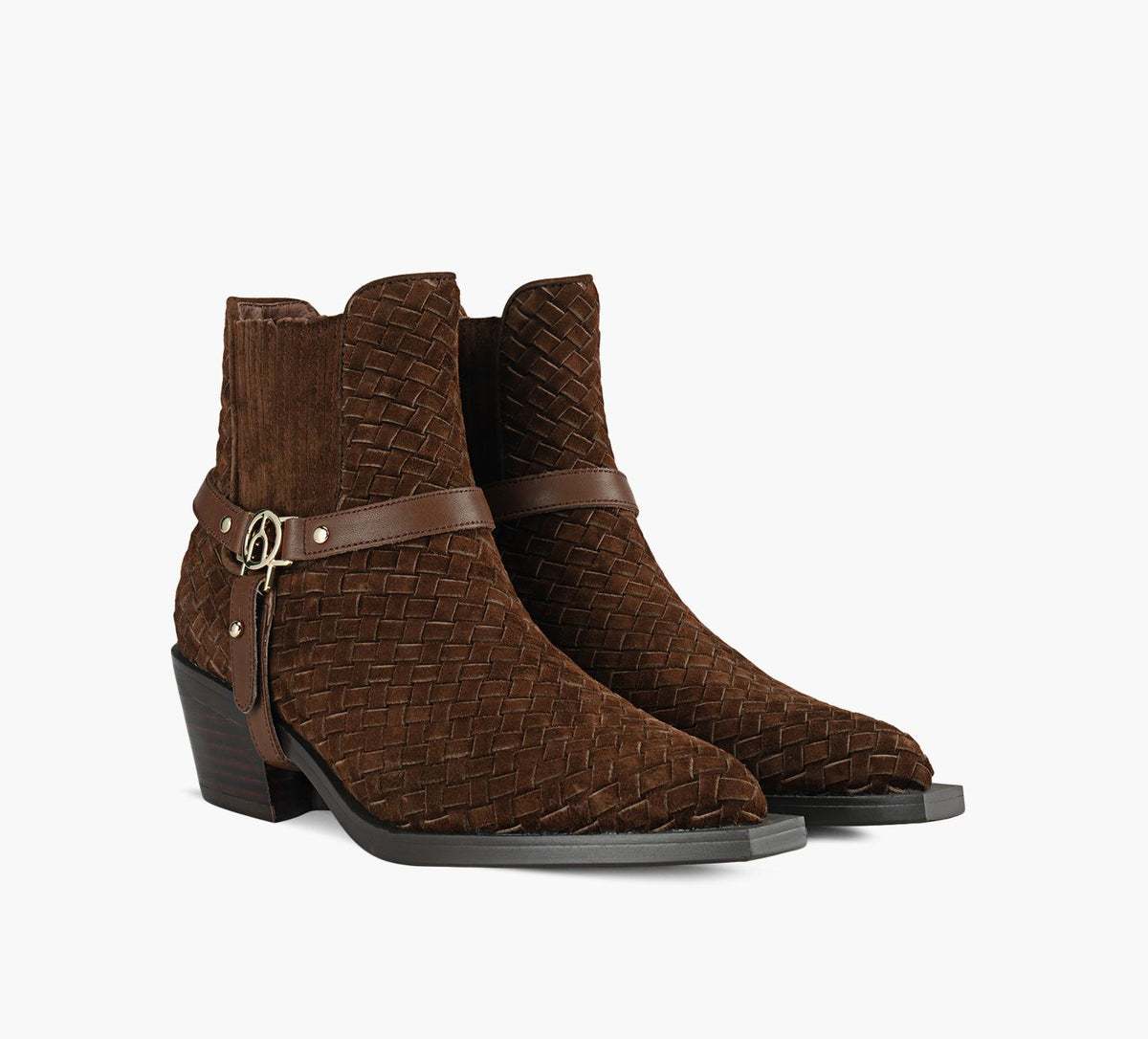 WISHBONE HEATHERBT en BRUN vue 2