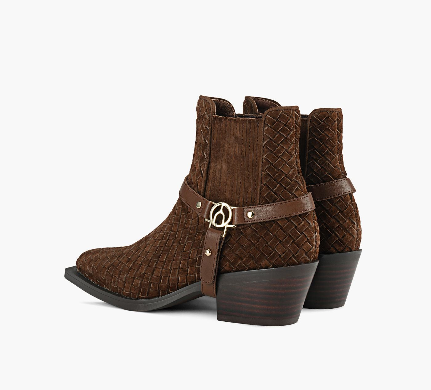 WISHBONE HEATHERBT en BRUN vue 3