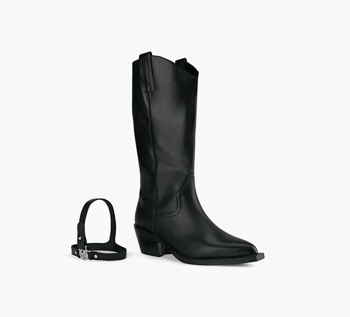WISHBONE HEATHERB en NOIR vue 2