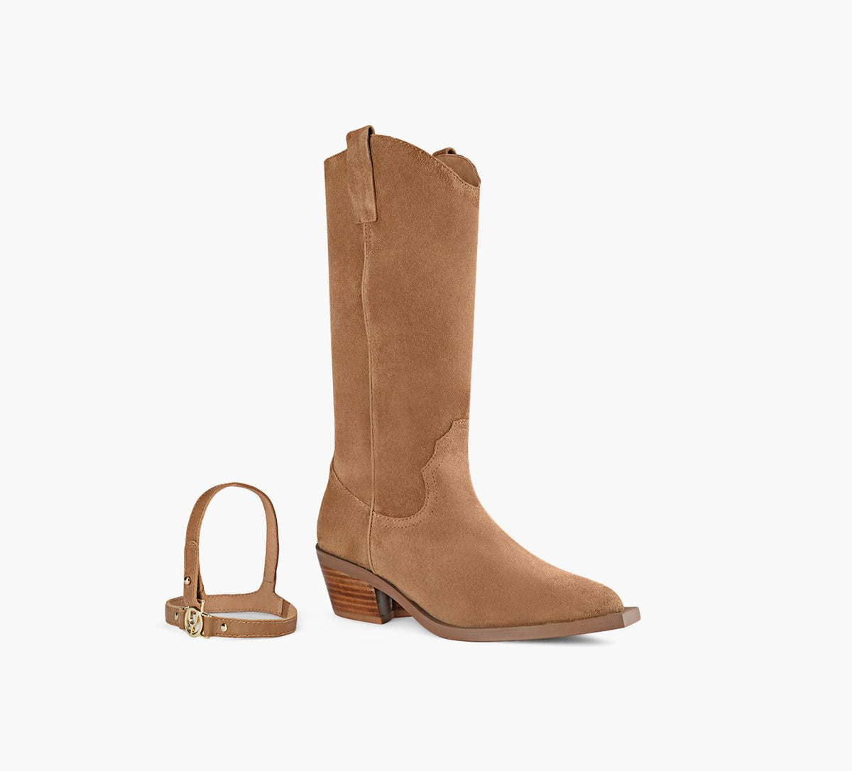 WISHBONE HEATHERB en TAN vue 2