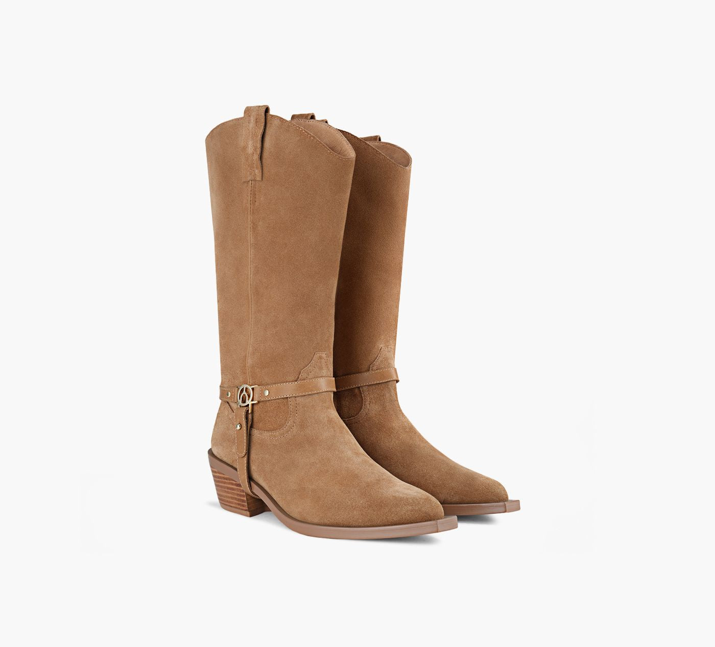 WISHBONE HEATHERB en TAN vue 3