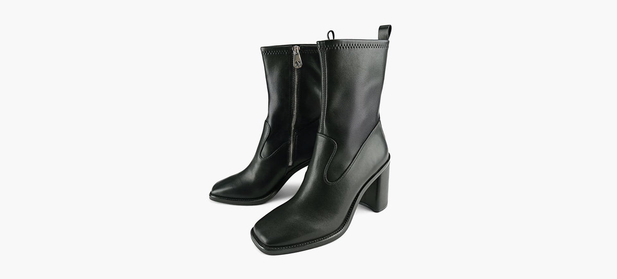 WISHBONE MORGANBOOTIE in BLACK view 4