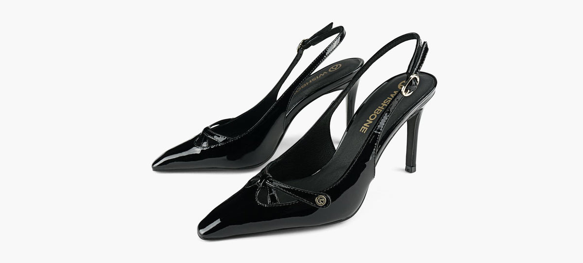 WISHBONE NANCY en NOIR vue 4