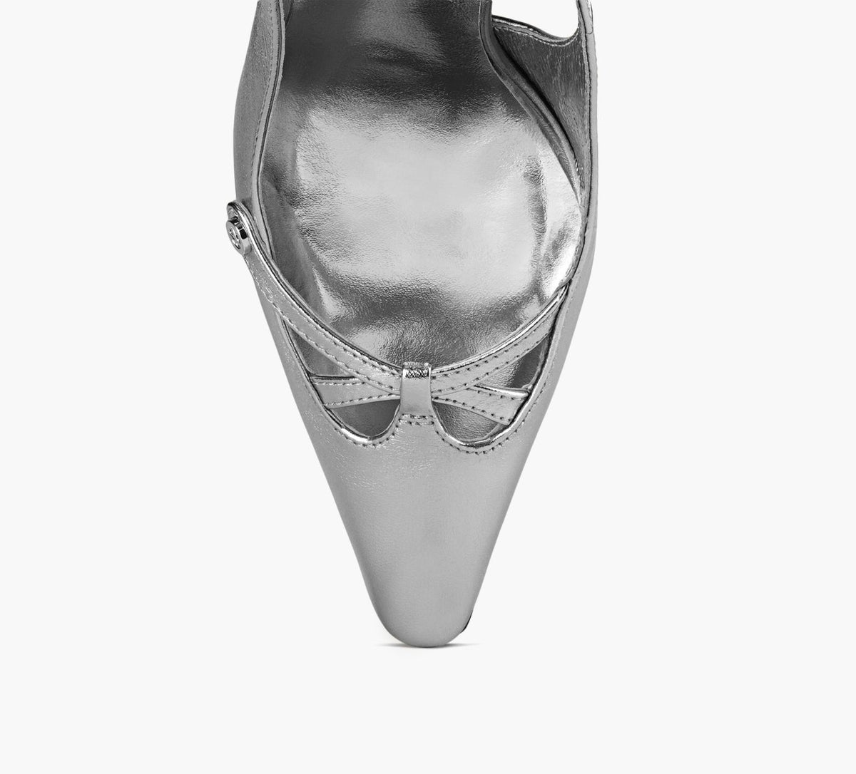 WISHBONE NANCYSLINGBACK in SILVER view 1c