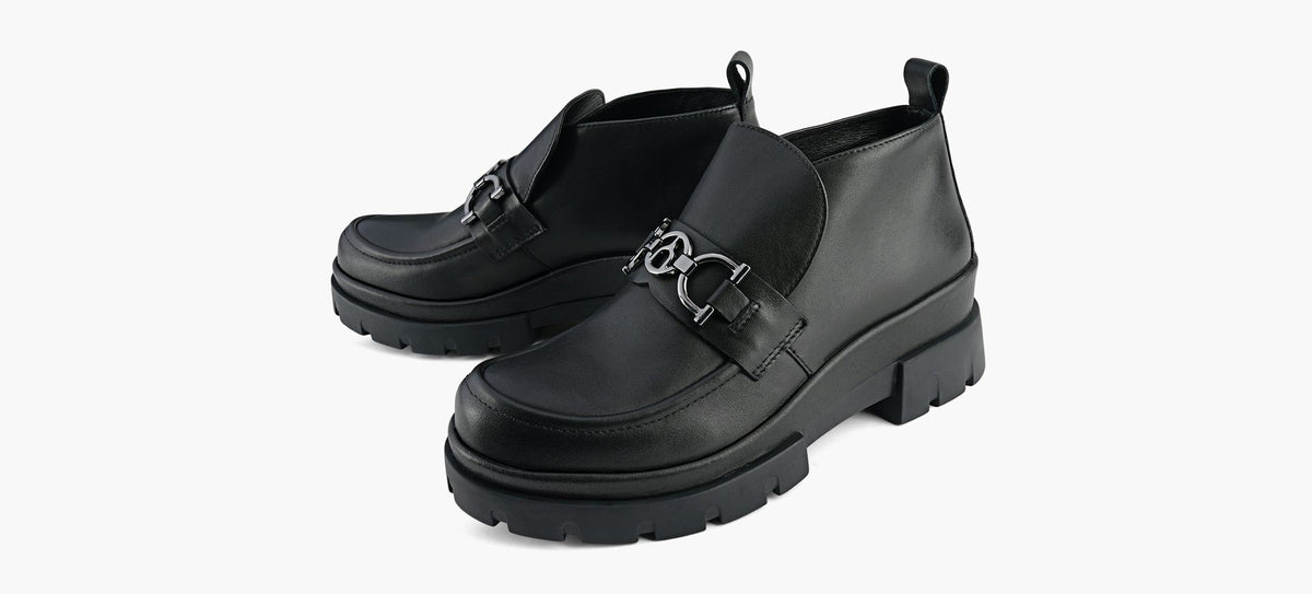 WISHBONE FRANKIESHOETIE in BLACK view 4