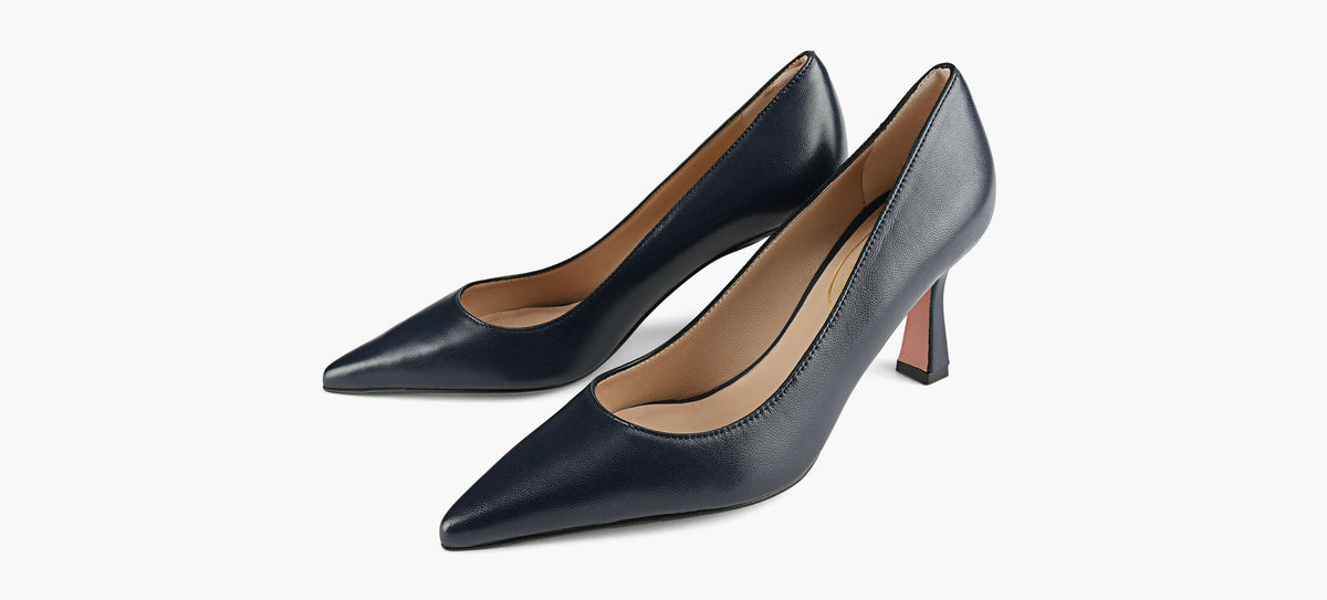 BROWNS COUTURE ASTERPUMP in BLUE view 4