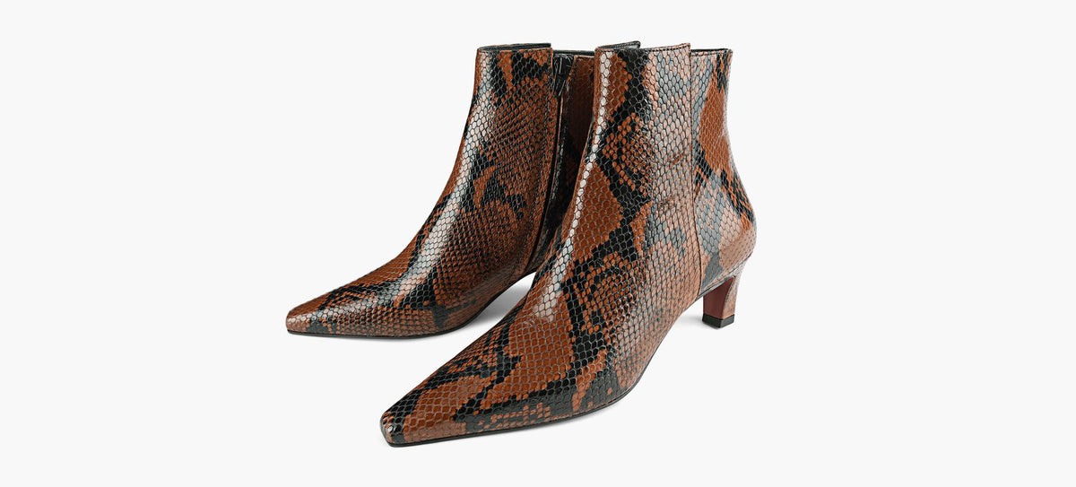 BROWNS COUTURE HIBISCUSBOOTIE in TAN view 4