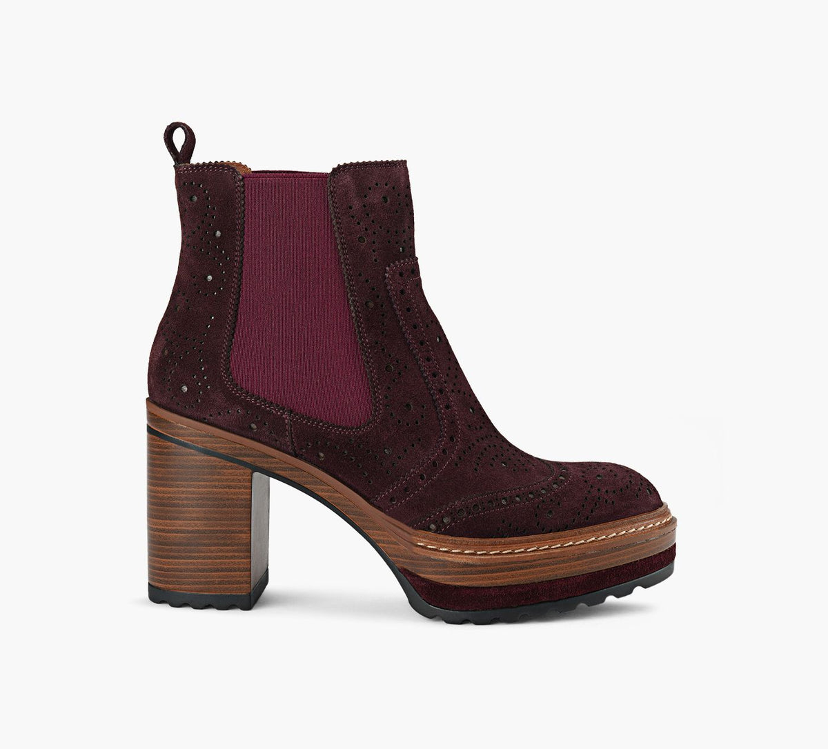 BROWNS COUTURE LILLYCHELSEA in BURGUNDY