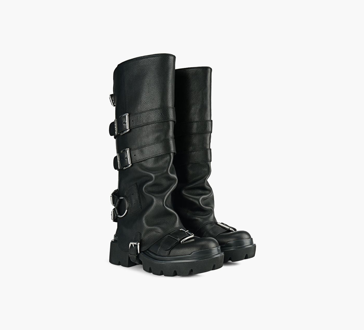 WISHBONE BLAIRMOTOBOOT in BLACK view 2