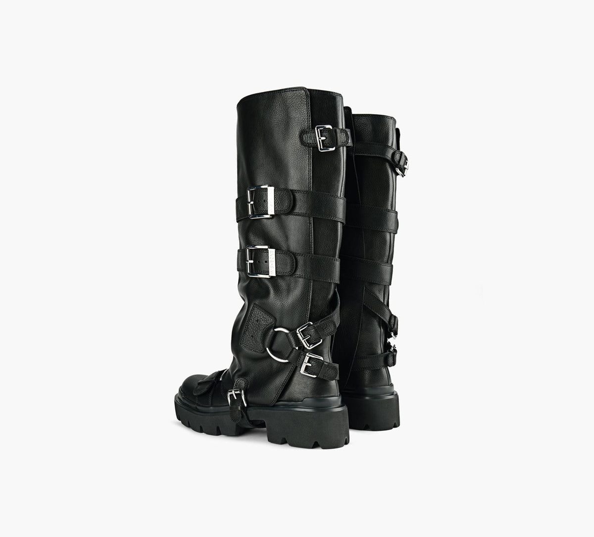 WISHBONE BLAIRMOTOBOOT in BLACK view 3
