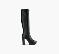 WISHBONE KYLEPLATFORMBOOT in BLACK