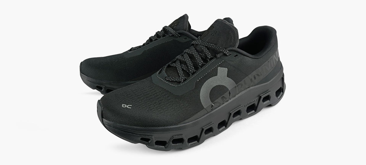 ON CLOUDMONSTER1 in BLACK view 4