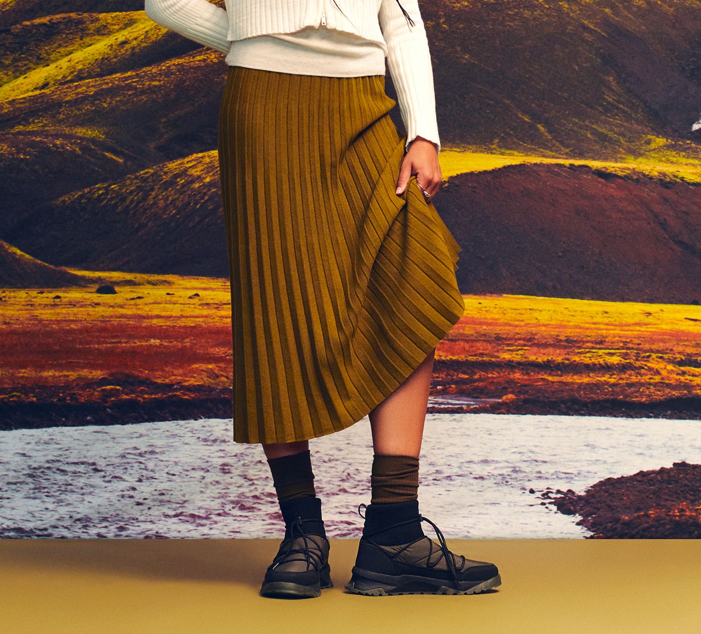 ARTICA LECH en KHAKI vue 7