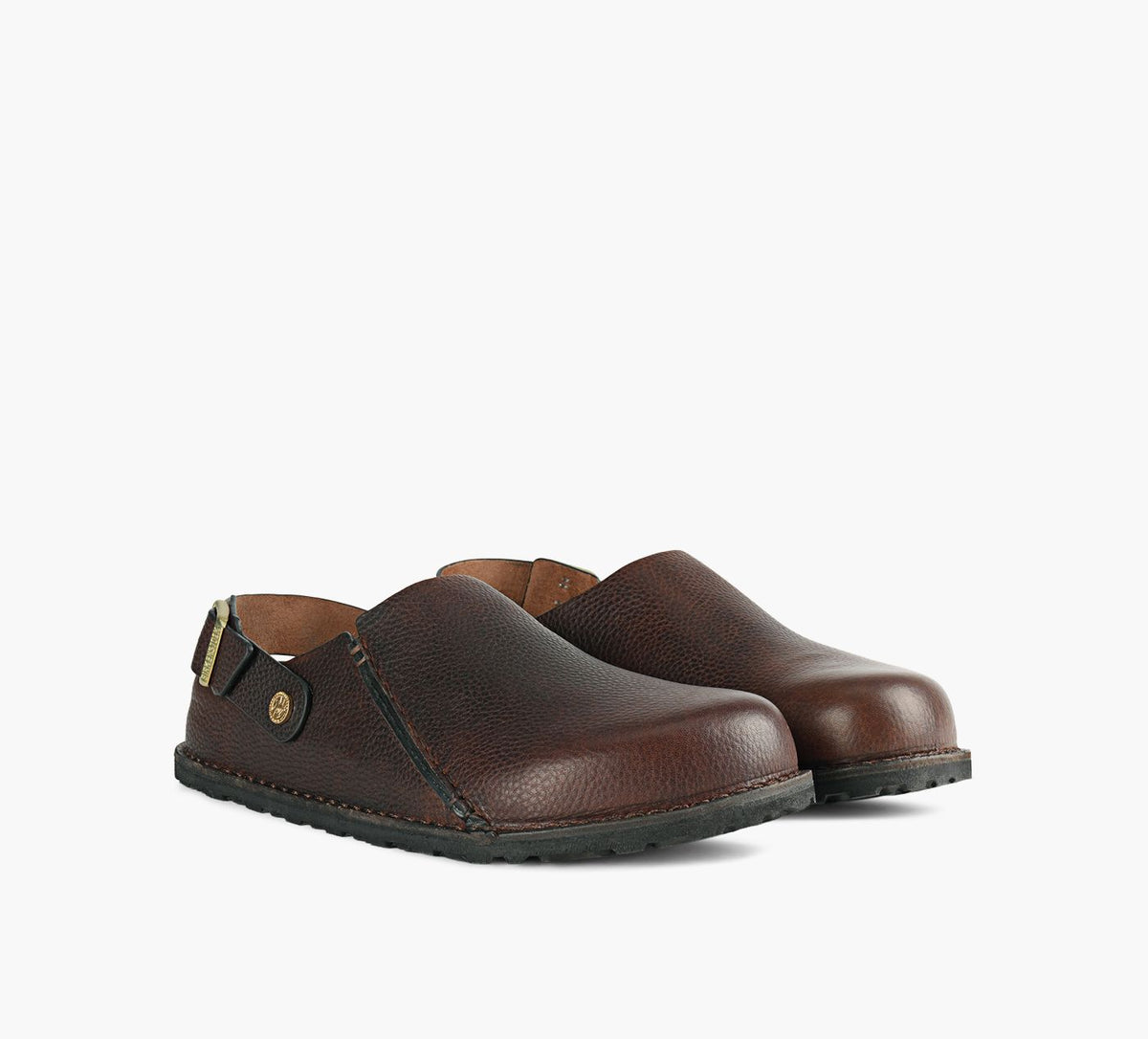 BIRKENSTOCK LUTRY en BRUN vue 2