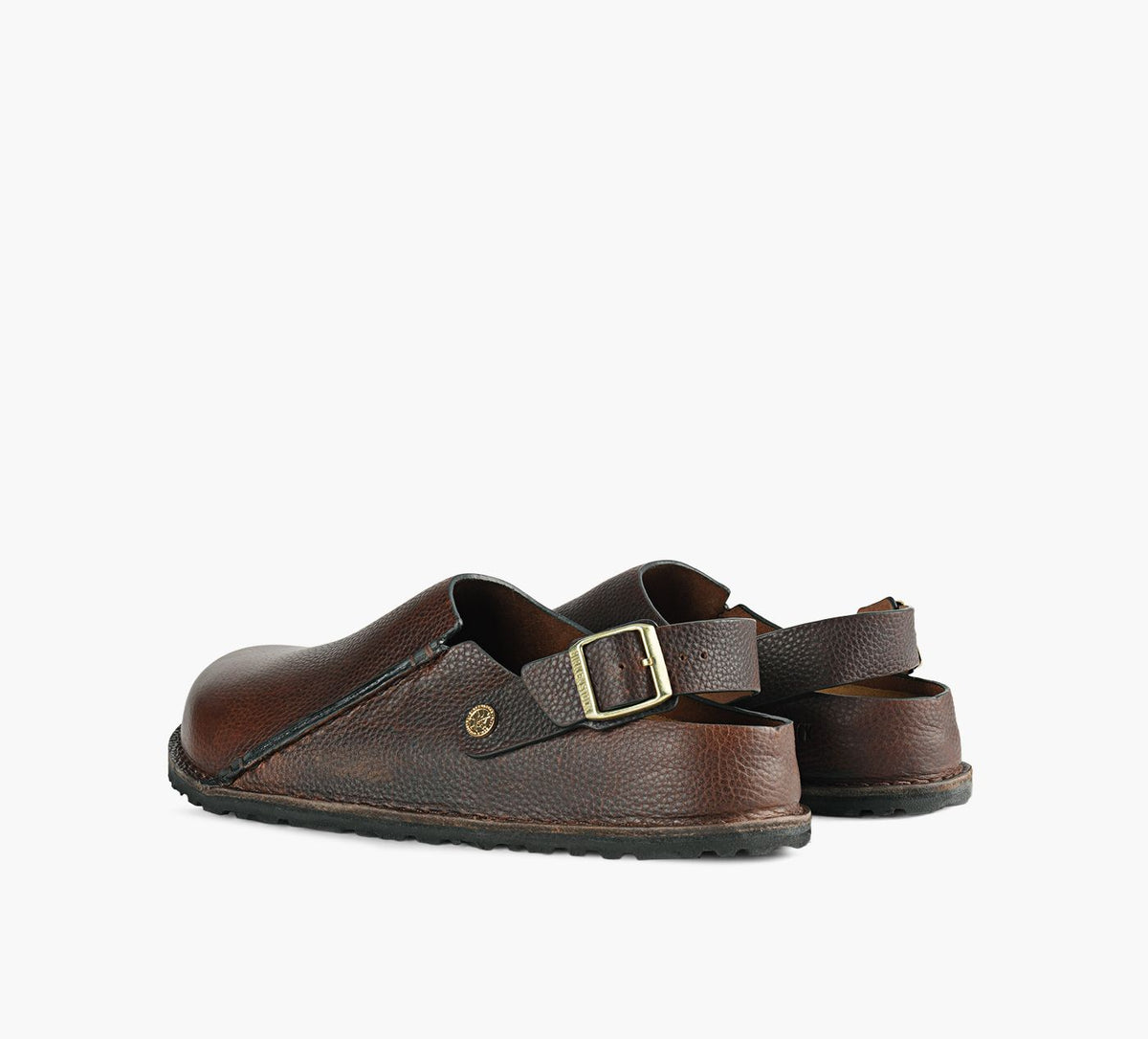 BIRKENSTOCK LUTRY en BRUN vue 3